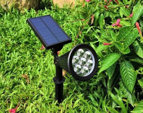 Đèn năng lượng mặt trời có đa dạng kiểu dáng vừa chiếu sáng vừa trang trí sân vườn