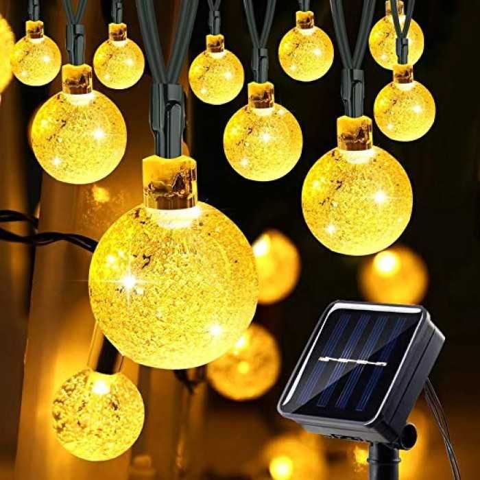 Hình ảnh đèn trang trí LED dây năng lượng mặt trời