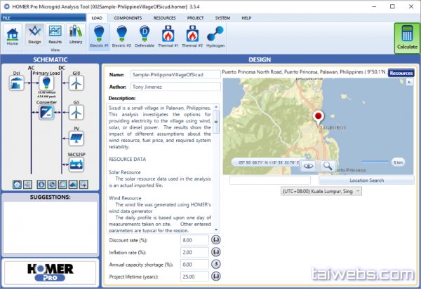 Phần mềm HOMER phù hợp với các hệ thống năng lượng phức tạp