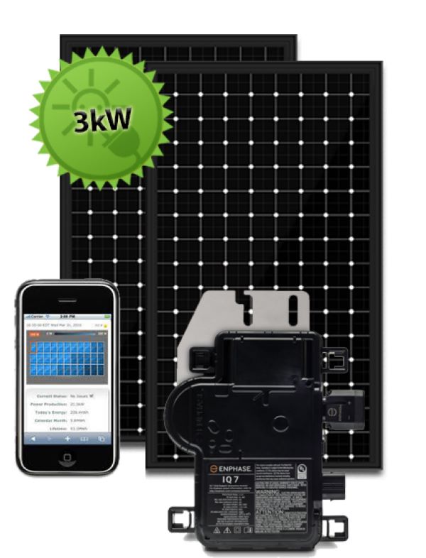 Biến tần Enphase 3kW là thương hiệu tại Mỹ với chất lượng cao và giá cả phải chăng