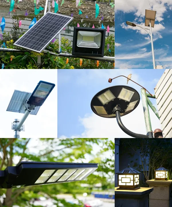Các loại đèn năng lượng mặt trời phổ biến trên thị trường Các loại đèn năng lượng mặt trời phổ biến trên thị trường