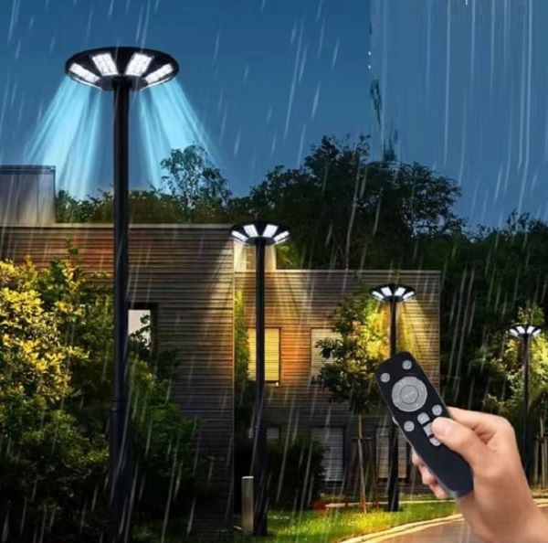 Trụ đèn năng lượng mặt trời giúp bảo vệ và cố định hệ thống đèn chiếu sáng