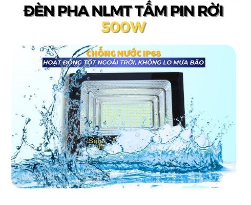 Tính năng nổi bật của đèn pha năng lượng mặt trời 500W Tính năng nổi bật của đèn pha năng lượng mặt trời 500W