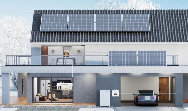 Inverter sử dụng cho hệ thống điện mặt trời hybrid 3kW