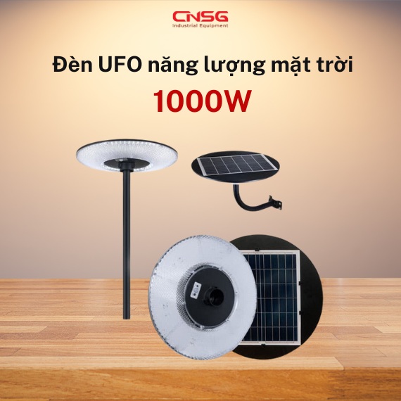Đèn UFO năng lượng mặt trời 1000W