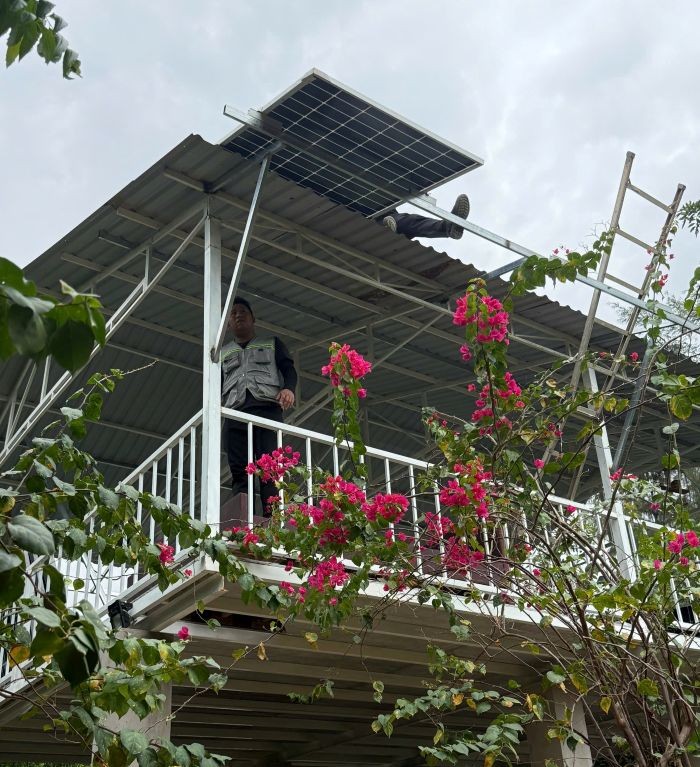 Sự tận tâm của đội ngũ Solar đã nhận được sự đánh giá cao từ gia chủ