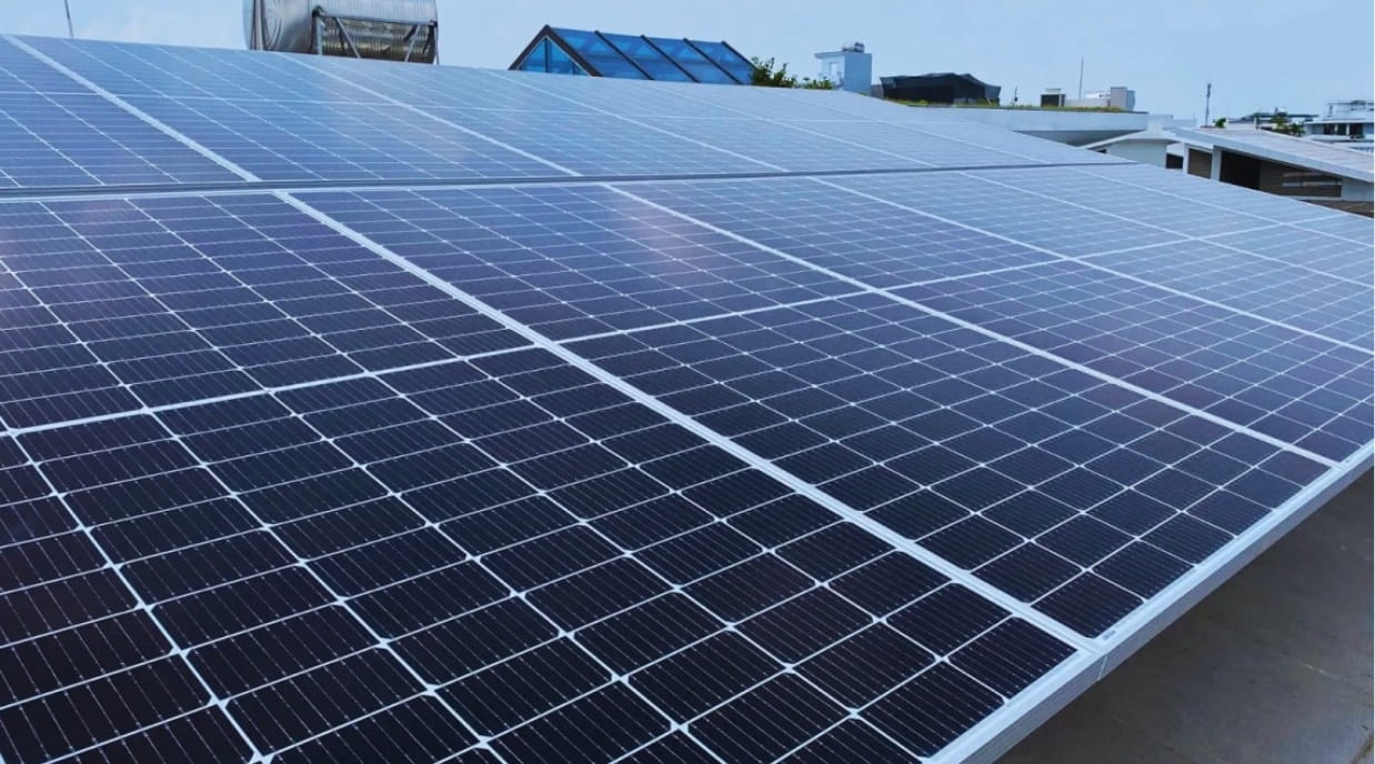 Góc nghiêng tấm pin năng lượng mặt trời