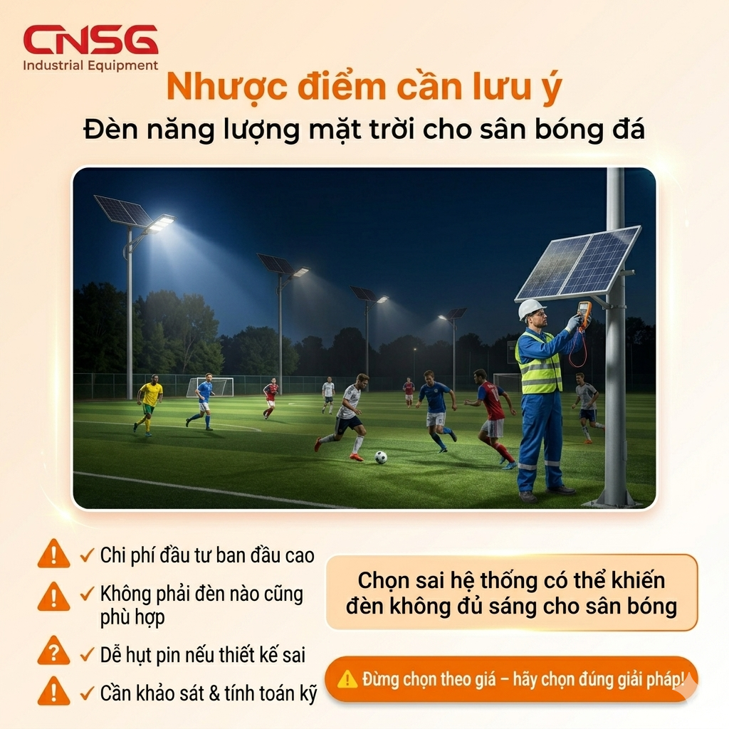 Nhược điểm khi lắp đèn năng lượng mặt trời cho sân bóng đá.png
