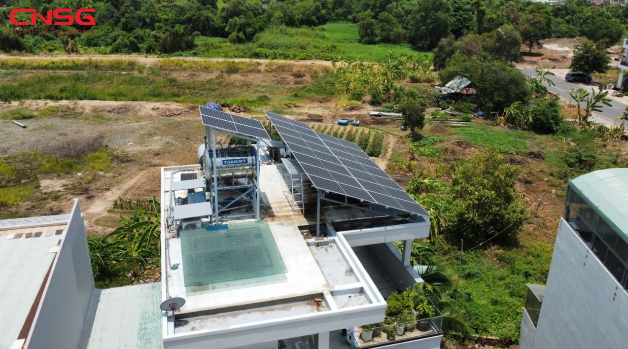 hệ thống điện mặt trời phù hợp cho khách sạn