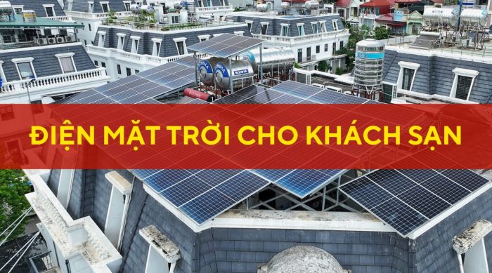 điện mặt trời cho khách sạn
