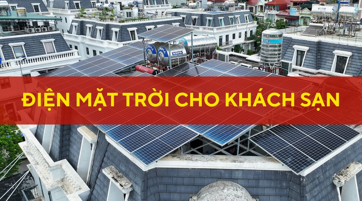 điện mặt trời cho khách sạn