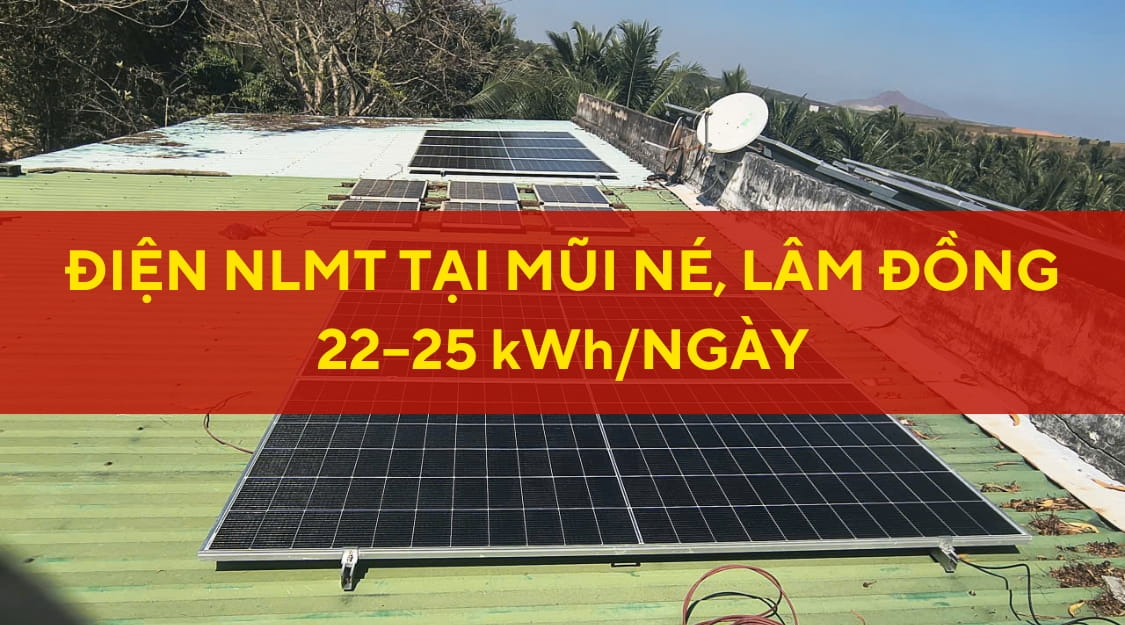 điện năng lượng mặt trời mũi né lâm đồng