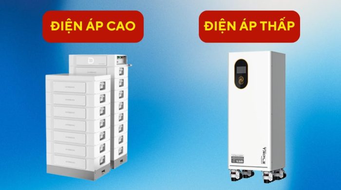 pin lưu trữ điện áp cao và điện áp thấp