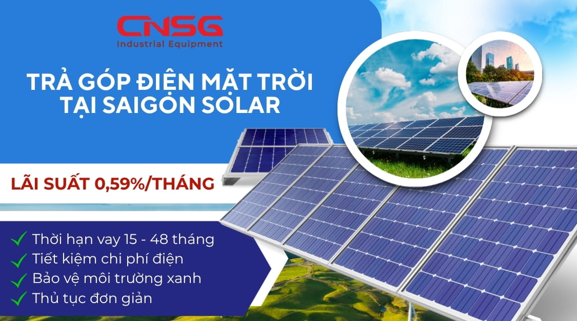 trả góp lắp điện mặt trời