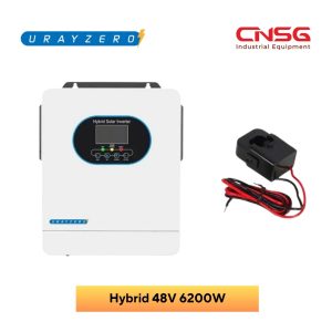 Hybrid solar inverter URAYZERO 48V 6200W