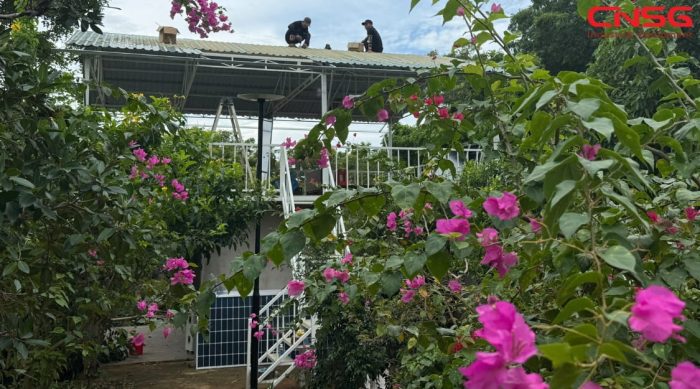 Hệ thống điện mặt trời 14.28kWp tại Hòa Thắng, Mũi Né
