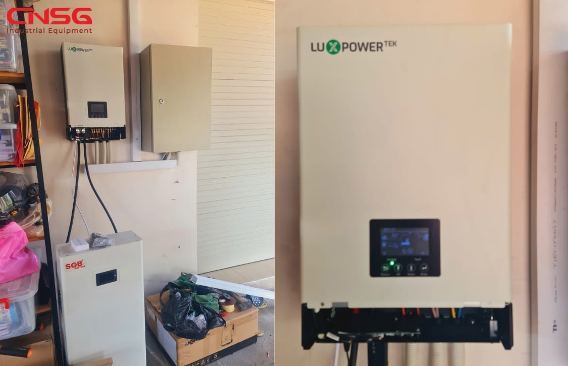 Lắp điện mặt trời hộ gia đình 6kWp tại Bà Rịa, Vũng Tàu