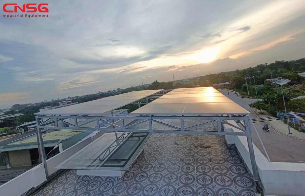 Hệ thống điện mặt trời 6kWp chị Nhã tại Hóc Môn TPHCM