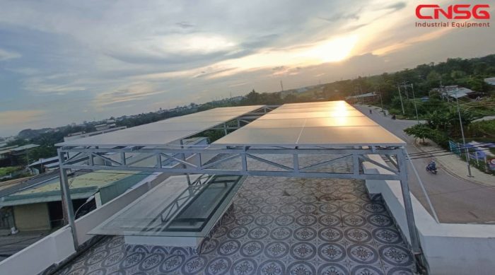 Hệ thống điện mặt trời 6kWp chị Nhã tại Hóc Môn TPHCM