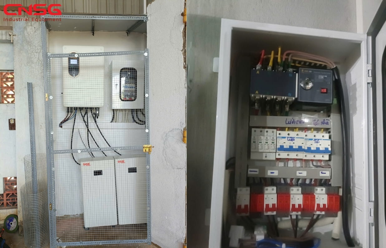 Hệ thống năng lượng mặt trời 22kWp hệ 3 pha tại Biên Hòa, Đồng Nai