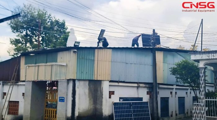 Hệ thống năng lượng mặt trời 22kWp hệ 3 pha tại Biên Hòa, Đồng Nai