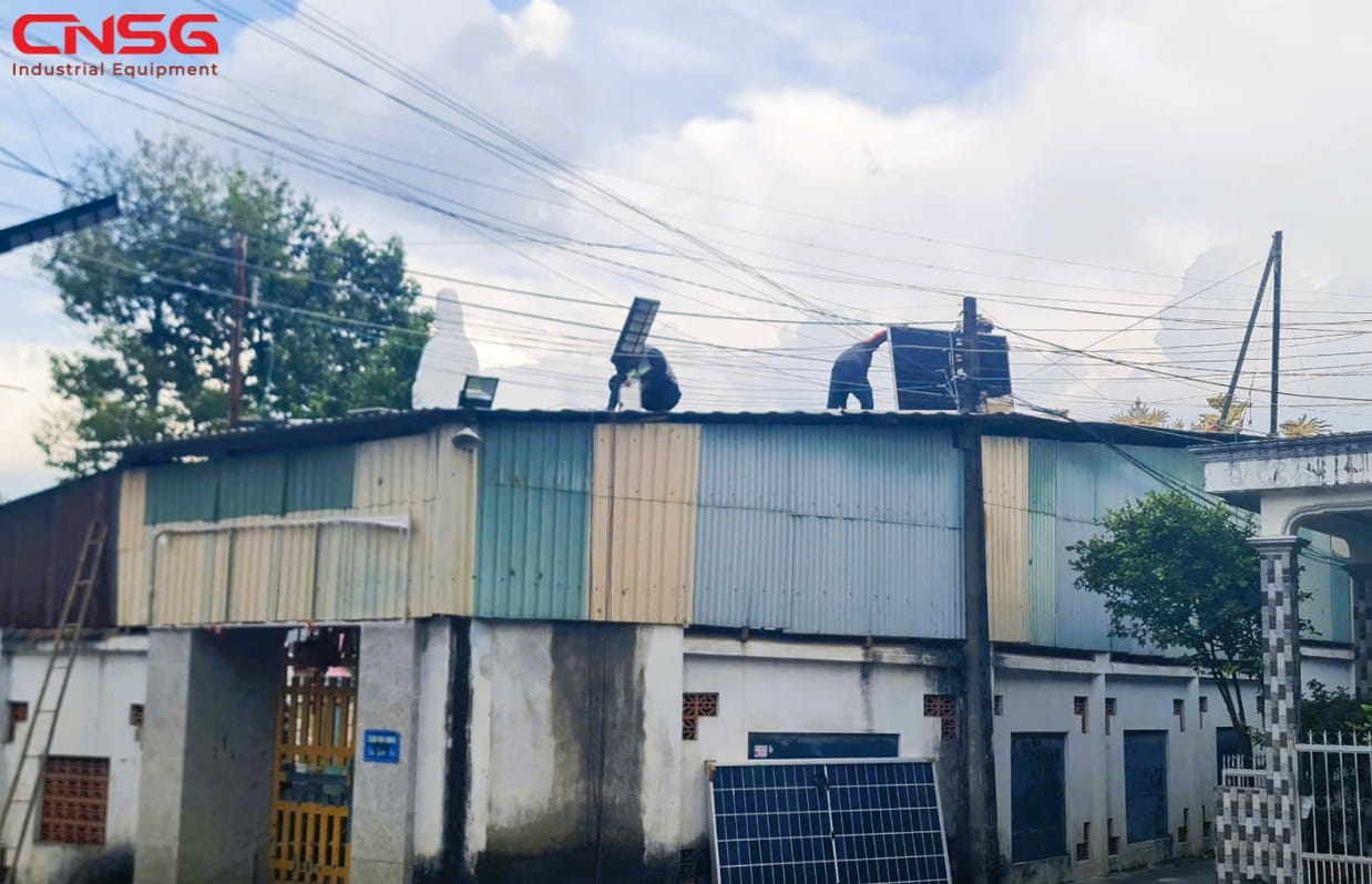 Hệ thống năng lượng mặt trời 22kWp hệ 3 pha tại Biên Hòa, Đồng Nai