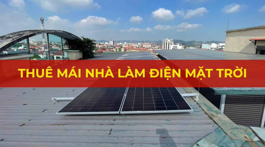 thuê mái nhà lắp điện mặt trời