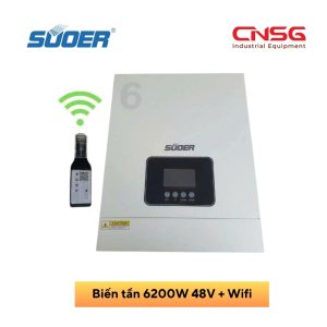 Biến tần năng lượng mặt trời SUOER 6200W 48V + Wifi