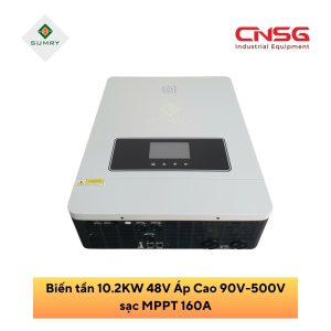 Biến tần Sumry 10.2KW 48V Áp Cao 90V-500V sạc MPPT 160A