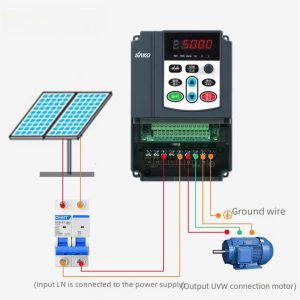 Biến tần bơm quang điện năng lượng mặt trời 3 pha 15KW 380V