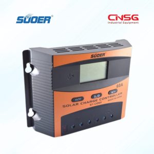 bộ điều khiển sạc năng lượng mặt trời PWM 12V, 24V - 60A Suoer