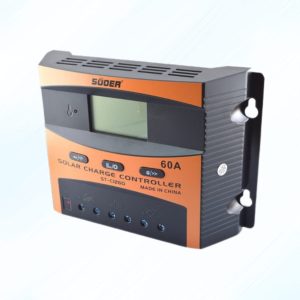 bộ điều khiển sạc năng lượng mặt trời PWM 12V, 24V - 60A Suoer