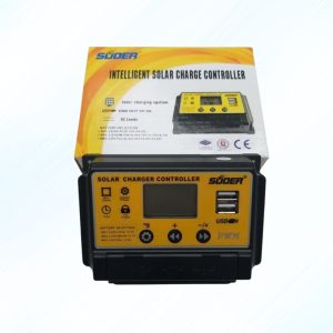 Bộ điều khiển sạc năng lượng mặt trời Suoer ST-S1230 30A 12V 24V