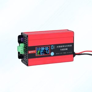 Bộ điều khiển sạc năng lượng mặt trời MPPT 100A màu đỏ