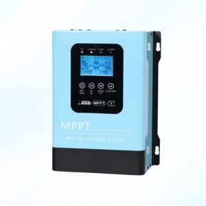 Bộ điều khiển sạc năng lượng mặt trời MPPT 30A màu xanh