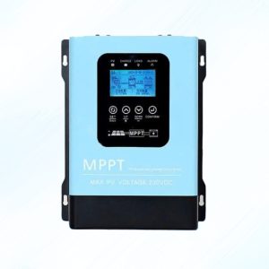 Bộ điều khiển sạc năng lượng mặt trời MPPT 60A màu xanh