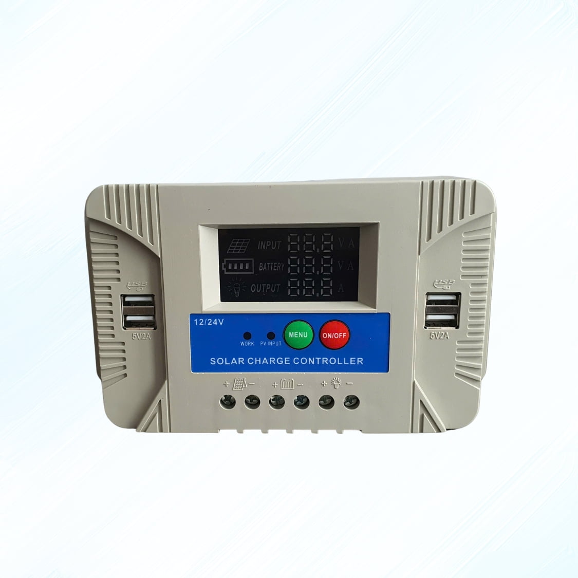 Sạc năng lượng mặt trời điều khiển 30A màn hình LED hiển thị