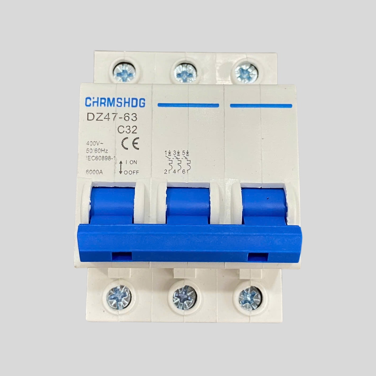 Aptomat MCB AC 3 Pha DZ47-63 CHRMSHDG 32A-63A
