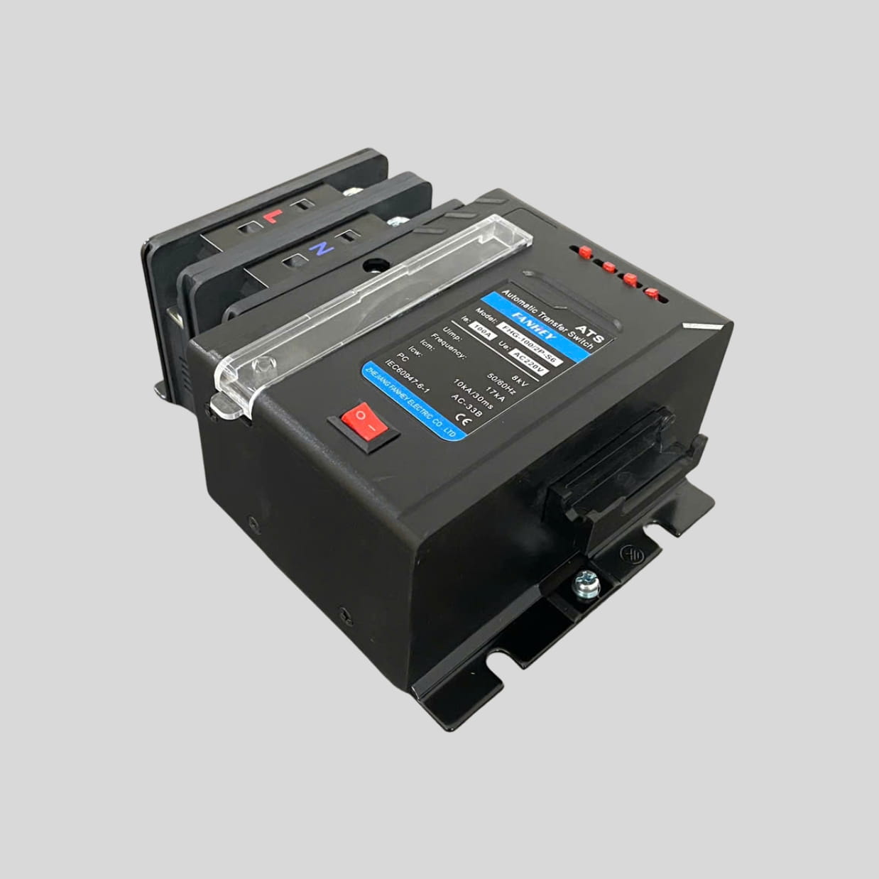 Bộ chuyển nguồn tự động ATS 2P 100A - Đảo chiều 2 nguồn điện Solar và máy phát