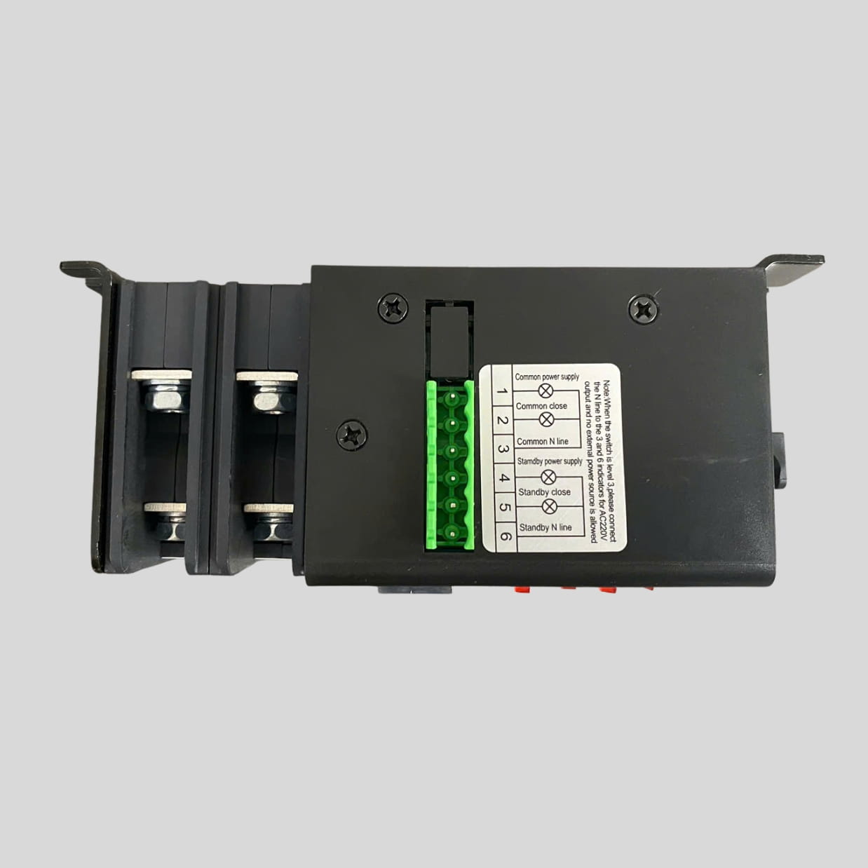 Bộ chuyển nguồn tự động ATS 2P 100A - Đảo chiều 2 nguồn điện Solar và máy phát