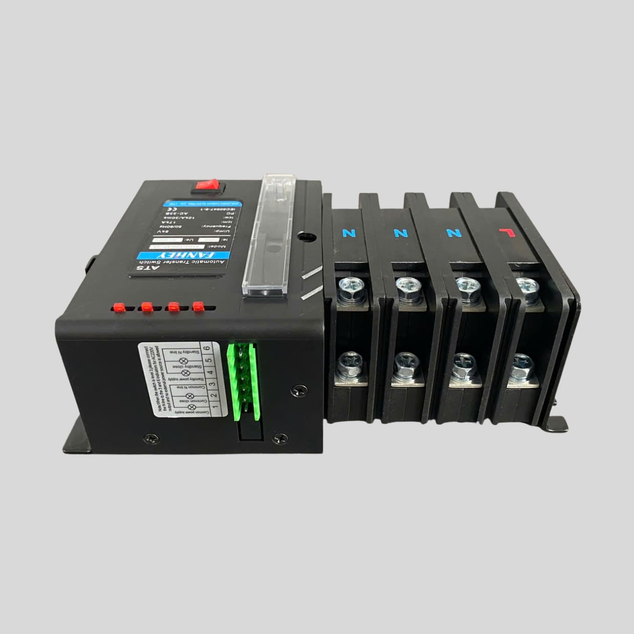 Bộ chuyển nguồn tự động ATS 4P 100A - Đảo chiều 2 nguồn điện Solar và máy phát