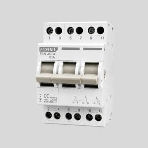 Cầu dao Aptomat đảo chiều nguồn điện 3P 63A/380V