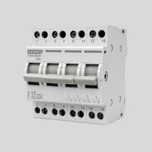 Cầu dao Aptomat đảo chiều nguồn điện 4P 63A/380V
