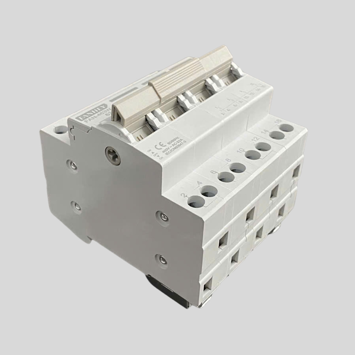 Cầu dao Aptomat đảo chiều nguồn điện 4P 63A/380V