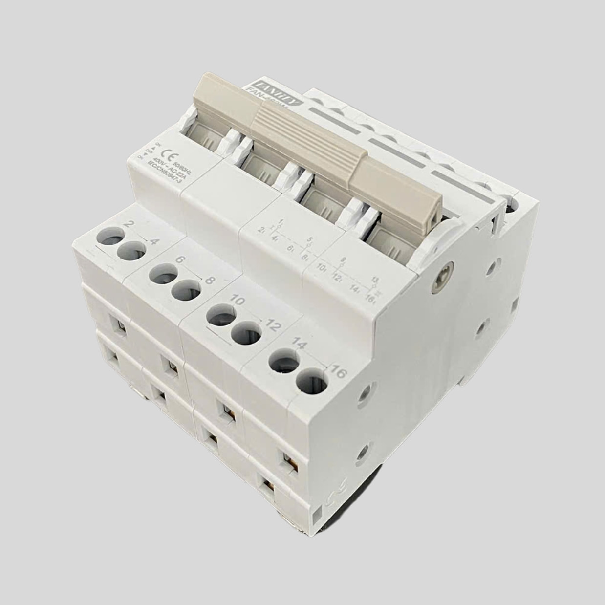 Cầu dao Aptomat đảo chiều nguồn điện 4P 63A/380V