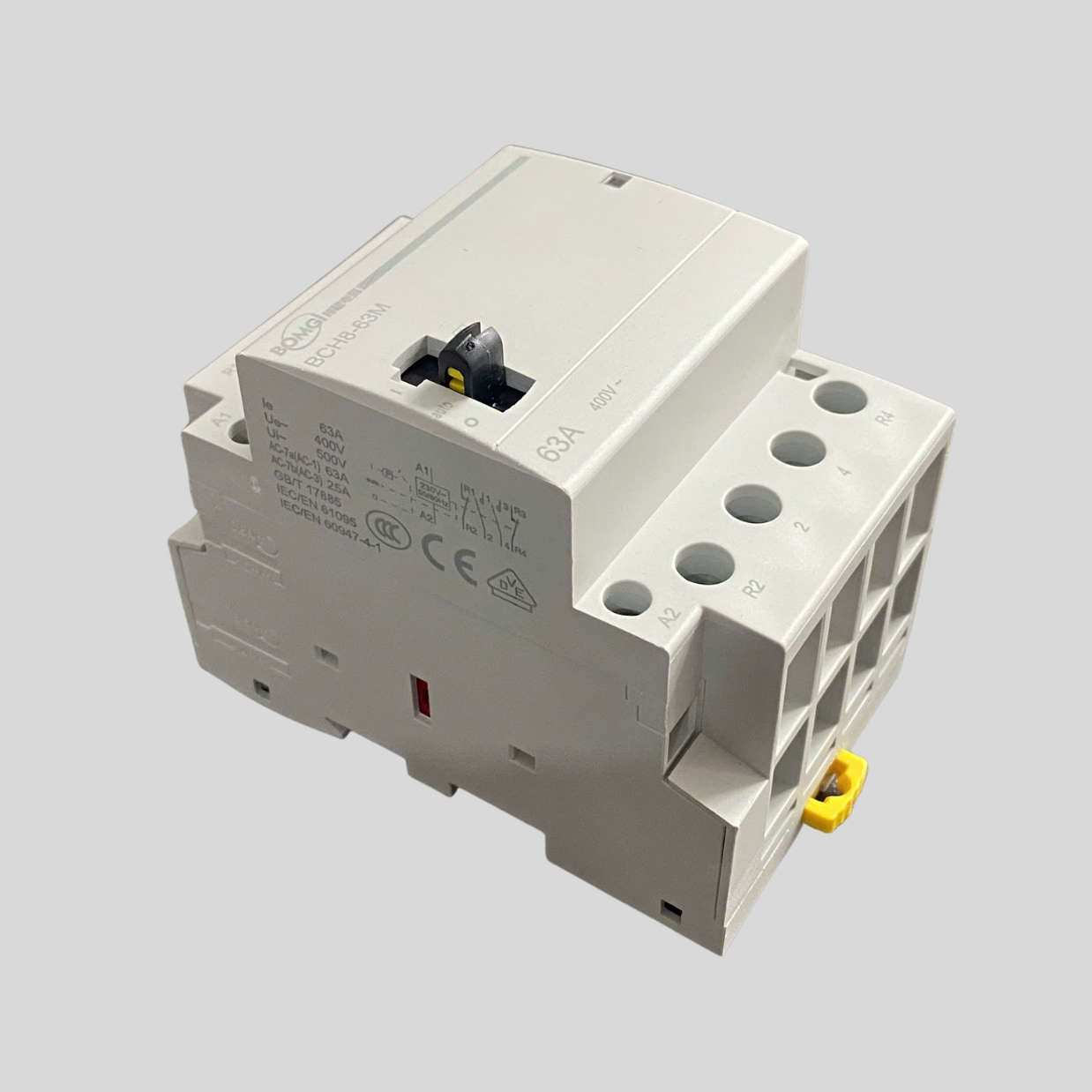 Contactor BOMGI 2NO 2NC ATS cầu dao chuyển nguồn tự động 2P 63A