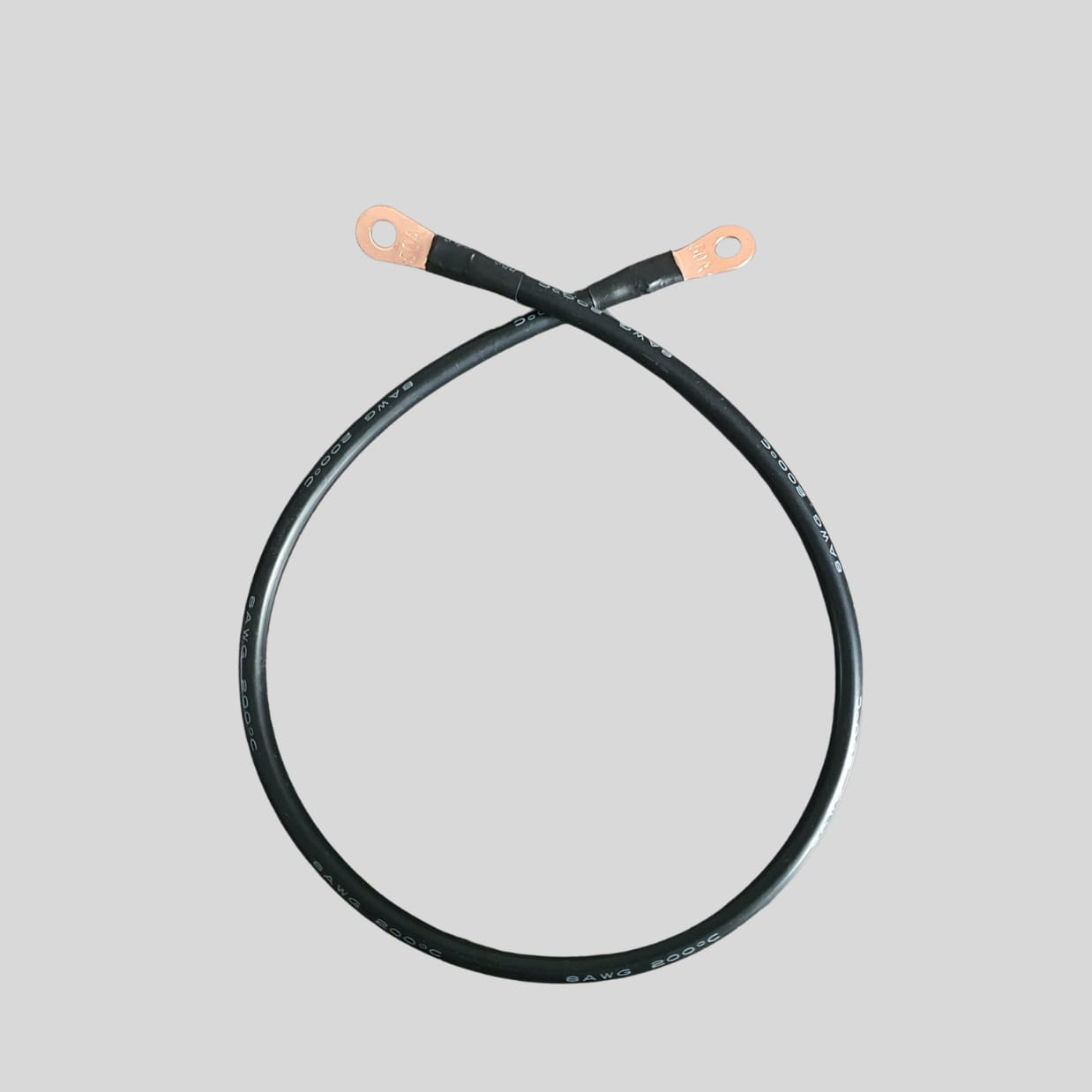 Dây nối cọc bình ắc quy pin Lithium chính hãng 8AWG 2 đầu cos tròn 6