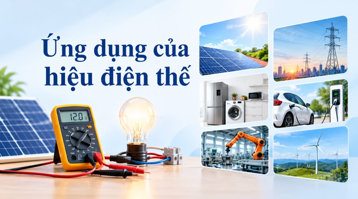 Ứng dụng của hiệu điện thế