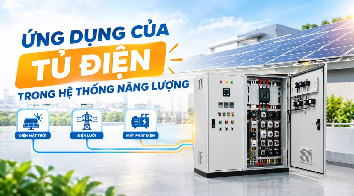 Ứng dụng của tủ điện trong hệ thống năng lượng